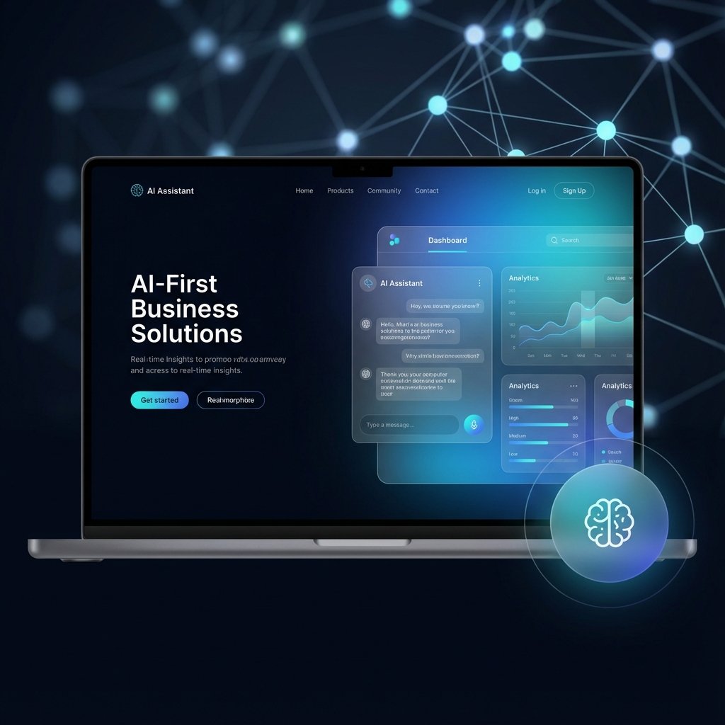 AI-Powered Business Website