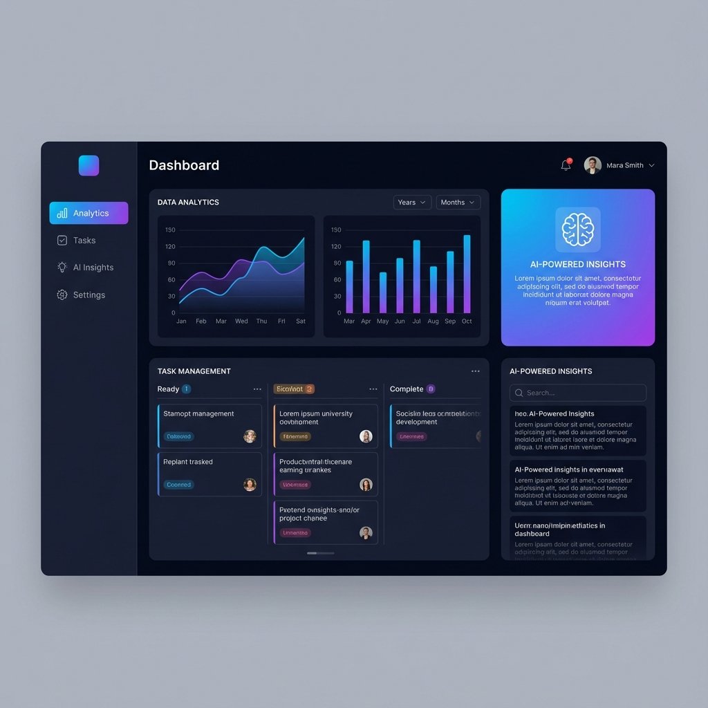 SaaS Web Application Dashboard